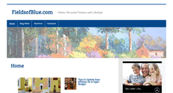 Desktop Screenshot of fieldsofblue.com